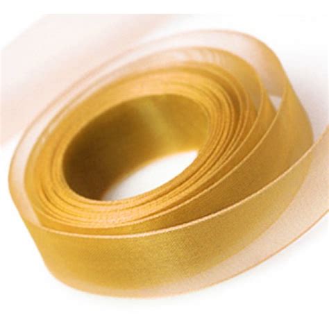 gold chiffon ribbon